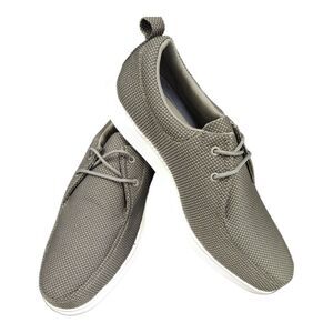 MEN'S AMALI DANIEL 2 GRAY LOW TOP CASUAL MOC TOE SNEAKER.